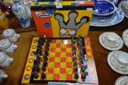 Simpson Chess Board Set