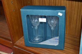 Sabichi Lead Crystal White Wine Glasses