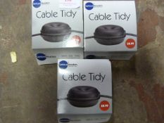 Three Serious Reader Cable Tidies
