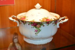 Royal Albert Country Roses Lidded Tureen 3.5L