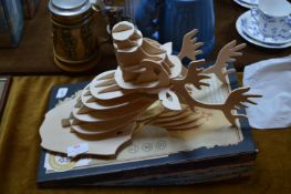 Stag Head Wooden Construction Kit