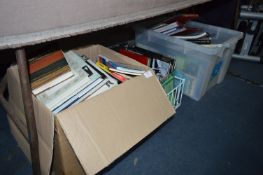 Three Boxes Containing a Quantity of Hardback Book