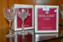 Royal Albert Lead Crystal Drinking Glassware