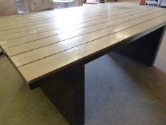 *Dark Brown Borneo Table