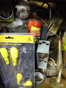 Box of Assorted Tools and Fittings