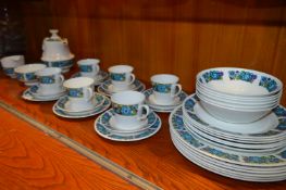 Ridgeway Bone China Amanda Blue Floral Tea & Dinne