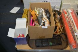 Small Box Containing Childrens Puzzle Toys, Plasti