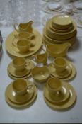 Quantity of Johnson Brothers Yellow Dinner and Tea