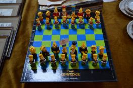 Simpsons 3D Chess Board Game