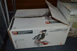 1400 Watt Compact Slide Mitre Saw