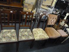 6 Assorted Bedroom Chairs