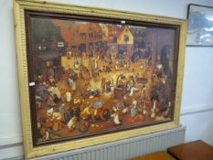 Large Framed Jigsaw - Middle Ages