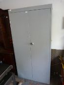 Grey Metal Filing Cabinet