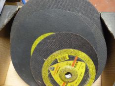 *Box of Nine Assorted Grinding Disks