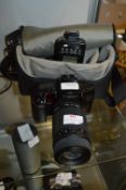 Canon Eos 100 with Lens and flash Unit