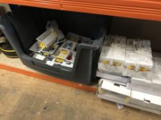 *Quantity of Dry Lining Boxes, Assorted Sizes & De