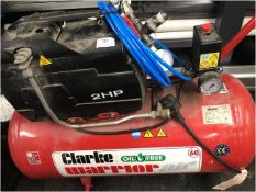 *Clarke Single Phase Portable Air Compressor Model