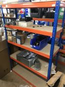 *Bay of Blue & Orange Medium Duty Shelving with 5