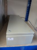 *Steel Enclosure, 20 by 60 by 12cm