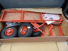 *4 Wheeled Industrial Cart