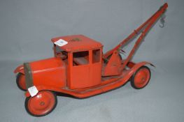 Early Lines Brothers Tin Plate Bedford Breakdown Lorry