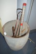 Galvanised Dolly Tub and Contents