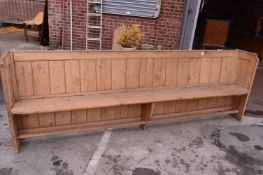 Pine Pew Bench 9'4