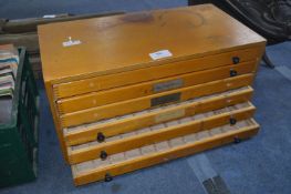 Six Drawer Collector Cabinet