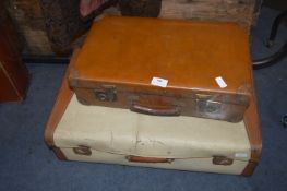 Two Vintage Suitcases