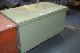Painted Pine Blanket Box