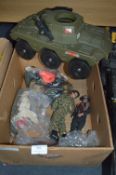 Cherilea Toys Action Man Tank, Figures, Clothing and Accessories