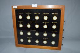 Twenty Room Servants Display Board