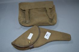 Military Holster Shoulder Bag and Belt