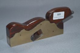 Brass Gun Metal Bullnose Shoulder Plane by Ibbotson