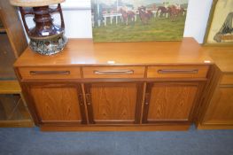 G-Plan Teak Sideboard with Three Drawers and Doors