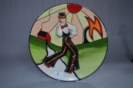 Lorna Bailey Art Deco Design Charger 34.5 Diameter