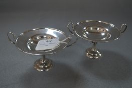 Pair of Silver Comports - London 1904, Approx 295g