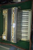 Antoria Ludwig Popular Accordion in Leather Case