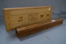 Two Wooden Cigar Moulds