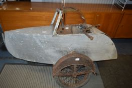 1950's Alloy Body Cycle Side Car