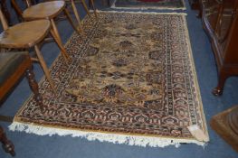 Brown Patterned Rug 123x190cm