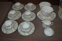Minton Haddon Hall Tea Ware and Two Planters (29 Pieces)