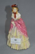 Royal Doulton Figurine - a Victorian Lady HN727
