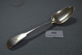 Georgian Hallmarked Silver Tablespoon - London 1835, R.R Maker, Approx 65g