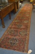1920's Hall Runner Rug 90x710cm