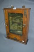 Early Edwardian Oak Case Penny Arcade Game 