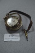 Hallmarked Silver Cased Pocket Watch with Half Hunter Silver Case