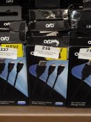 *4 Orb Duel Controller Charge Cables Compatible wi
