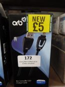 *4x 3 Meter USB Charge Cables Compatible with PS4