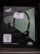 *4 Orb Wired chat Headsets Compatible with XBox On
